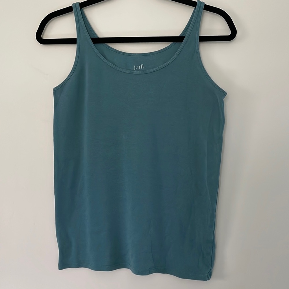 J.Jill teal cami/tank top